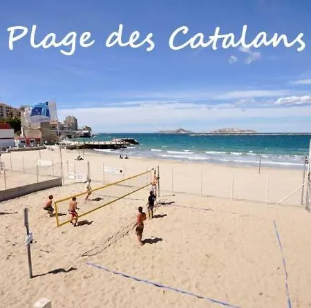 T2 Entre Plage Et Centre Ville-terrasse/parking Marseille